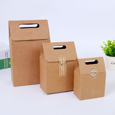 recycled black rectangle chocolate sushi food wine bottle gift box packaging paper