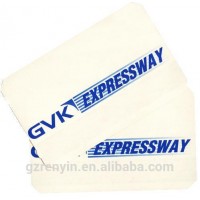 High-quality Paper Magnetic parking card with stripe, parking card